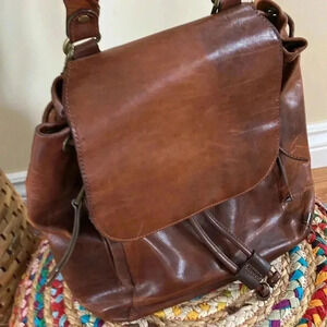 Rachel Roy leather  backpack